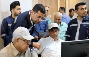  بازدید استاندار هرمزگان از شرکت صبا فولاد خلیج فارس