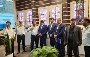 دیدار مدیرعامل بیمه آسیا و رئیس پلیس راهور تهران بزرگ