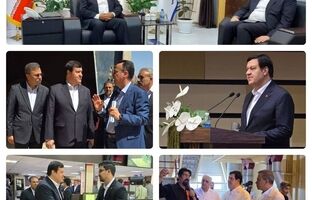 دیدار مدیرعامل بانک ملت با استاندار خراسان جنوبی و بازدید از چند شرکت تولیدی و شعب بانک در استان
