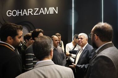 حضور فعالان چینی و روسی در غرفه گهرزمین