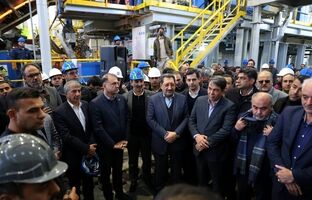 کارخانه تولید مفتول مسی سرچشمه با حضور وزیر صمت افتتاح شد