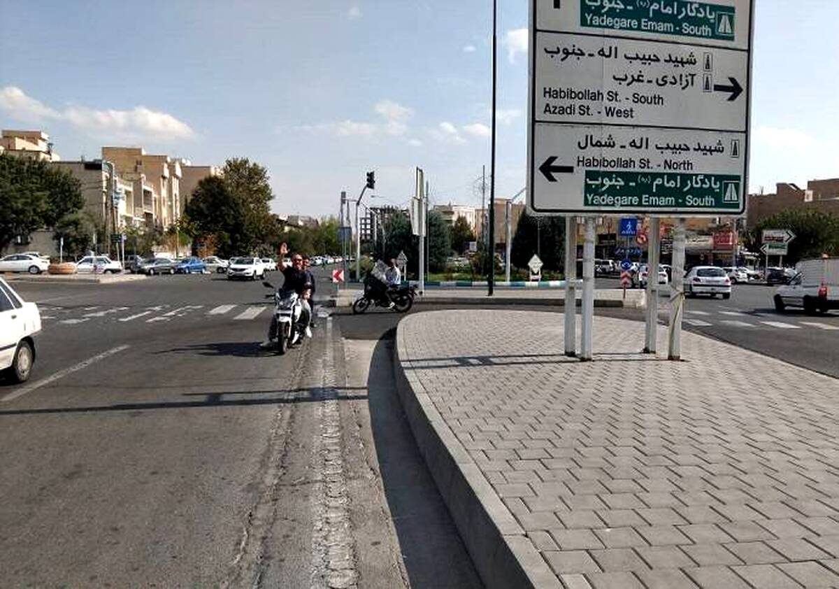 رفع گره ترافیکی میدان حسن حسینی محله تیموری  