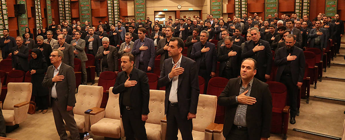 بانک پارسیان در عزای سید و سالار شهیدان به سوگ نشست