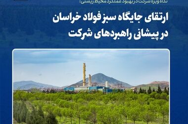 فولاد خراسان برای دومین سال متوالی در جایگاه اول رشد سود در میان فولادسازان ایستاد