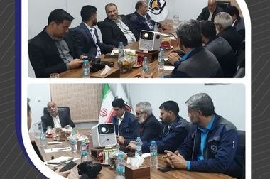 تقدیر مدیرعامل فولاد آلیاژی مرکزی بافق از کارکنان واحد HSE در روز ایمنی و آتش‌نشانی 