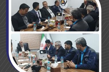تقدیر مدیرعامل فولاد آلیاژی مرکزی بافق از کارکنان واحد HSE در روز ایمنی و آتش‌نشانی 