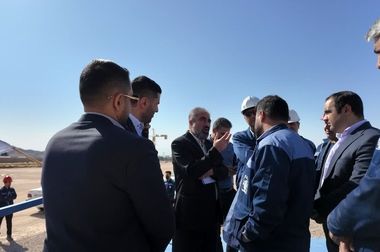 حضور گسترده بازدیدکنندگان در غرفه شرکت فولاد آلیاژی مرکزی بافق 