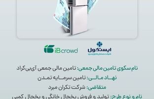 آغاز پویش تامین مالی جمعی شرکت « تکران مبرد» در سکوی آی‌بی‌کراد