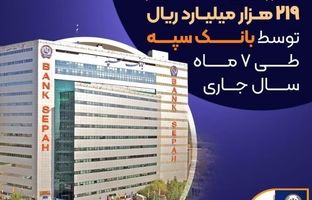 عرضه ۵۱۹ رقبه ملک به ارزش بیش از ۲۱۹ هزار میلیارد ریال توسط بانک سپه در سال جاری