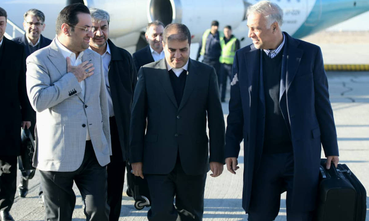 استقبال رسمی مدیرعامل فولاد آلیاژی ایران از مدیرعامل ساتا در سفر به استان یزد