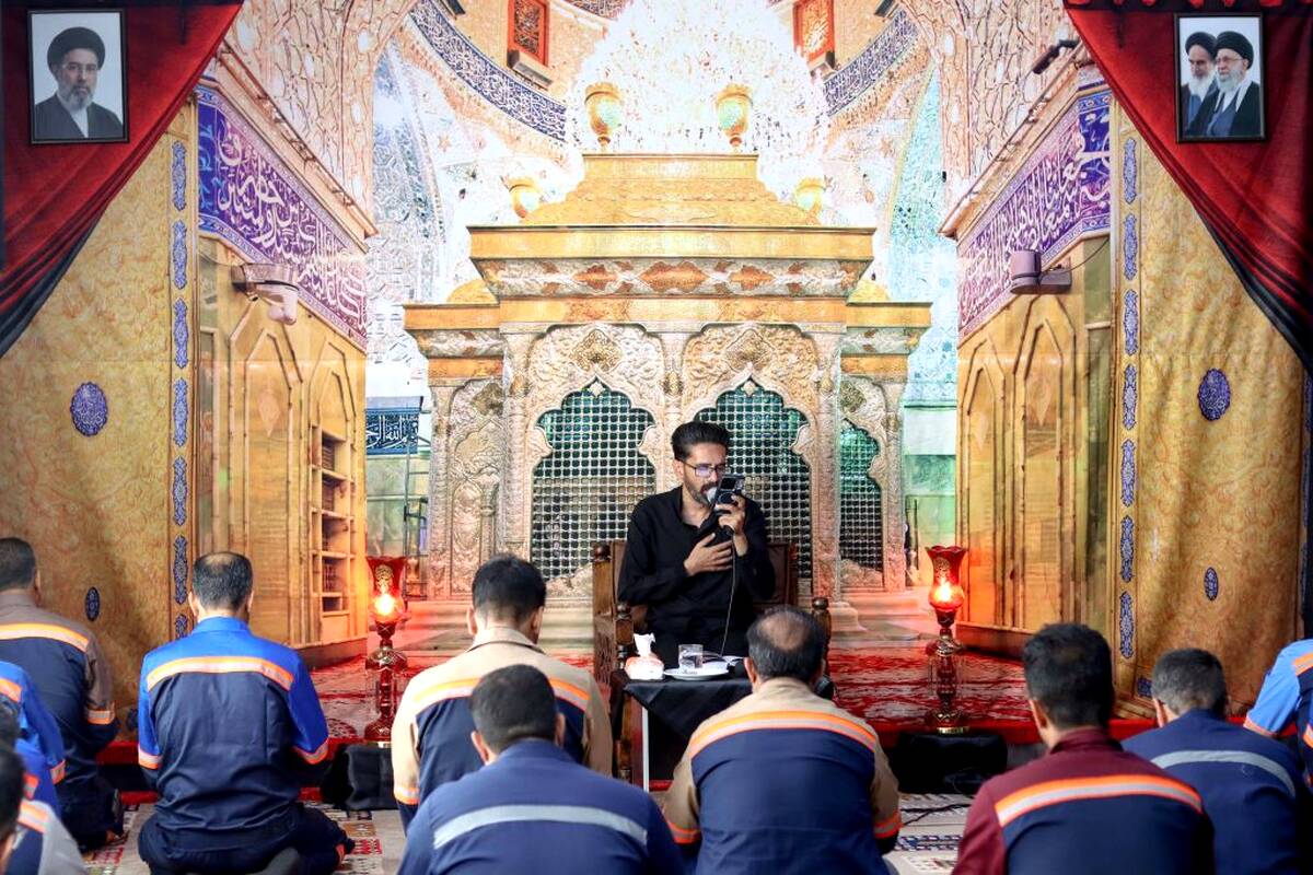 برگزاری مراسم عزاداری ماه محرم الحرام ۱۴۴۸در سالن غدیر شرکت