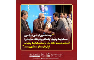 تندیس زرین تعهد به برند سبز  به اپال پارسیان سنگان رسید