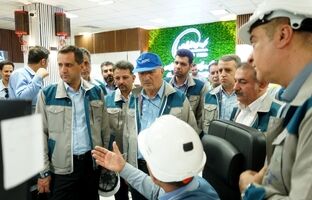 بازدید مدیران ارشد هلدینگ خلیج‌فارس و پترول از فرایند راه‌اندازی طرح پلی‌پروپیلن ارغوان گستر