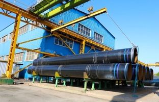 آغاز فرآیند پوشش لوله‌های ۴۲ اینچی خط انتقال نفت اهواز – گوره