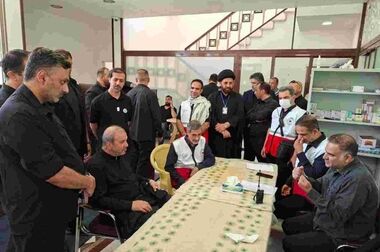 مراسم چهلم امام شهید در بیمه ایران برگزار شد