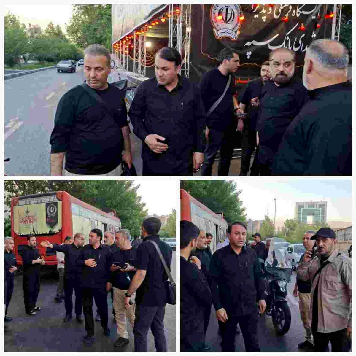 بازدید مدیرعامل بانک سپه از موکب‌های خدمات‌رسان بانک به زائران مراسم وداع و تشییع قائد شهید امت