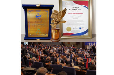 تکریم یادگاران شهدا در بیمه البرز به مناسبت هفته دفاع مقدس