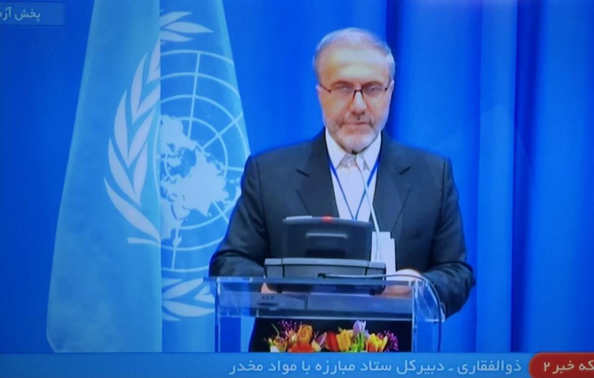 اعمال تحریم‌های ظالمانه و یک‌جانبه علیه ایران روند مبارزه مؤثر با قاچاق مواد مخدر را به چالش می‌کشد