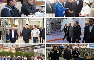 بازدید مدیرعامل بانک ملت از شرکت های تولیدی و صنعتی استان های زنجان و قزوین