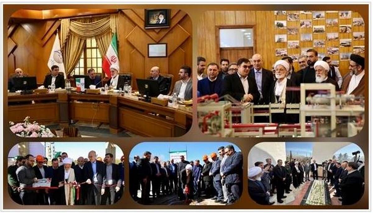 افتتاح و کلنگ زنی پنج طرح مهم در پتروشیمی شازند