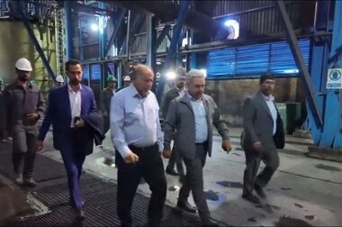  بازدید وزیر صمت از شرکت  گهرزمین