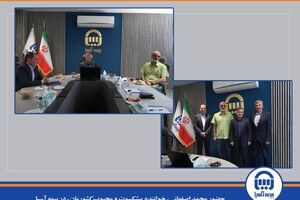 حضور محمد اصفهانی، خواننده پیشکسوت و محبوب کشورمان، در بیمه آسیا
