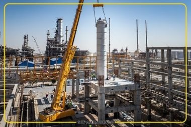 بازدید استاندار و مقامات ارشد استان اصفهان از یک دستاورد ملی غرورانگیز؛ فاز نخست پروژه FRW پالایشگاه نفت سپاهان