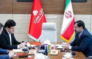 دیدار مدیرعامل بانک ملت و استاندار قم