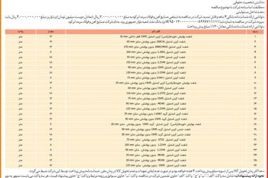 آگهی مزایده فروش کارمزدی ویژه آبان ماه ۱۴۰۴