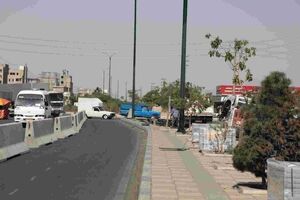 احداث دوربرگردان حدفاصل میدان خلازیر تا خیابان برادران شهید شکری در قالب طرح «من شهردارم»