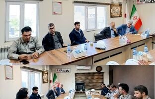 حضور پررنگ مدیرعامل صبانور در مجتمع‌های تولیدی و تشکیل جلسات در شرایط بحرانی کشور