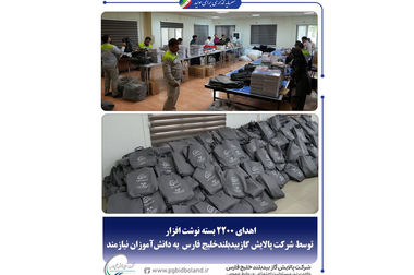 نوآوری شرکت پالایش گاز بیدبلند خلیج‌فارس در کنترل ارتعاش انشعابات لوله‌های فرایندی