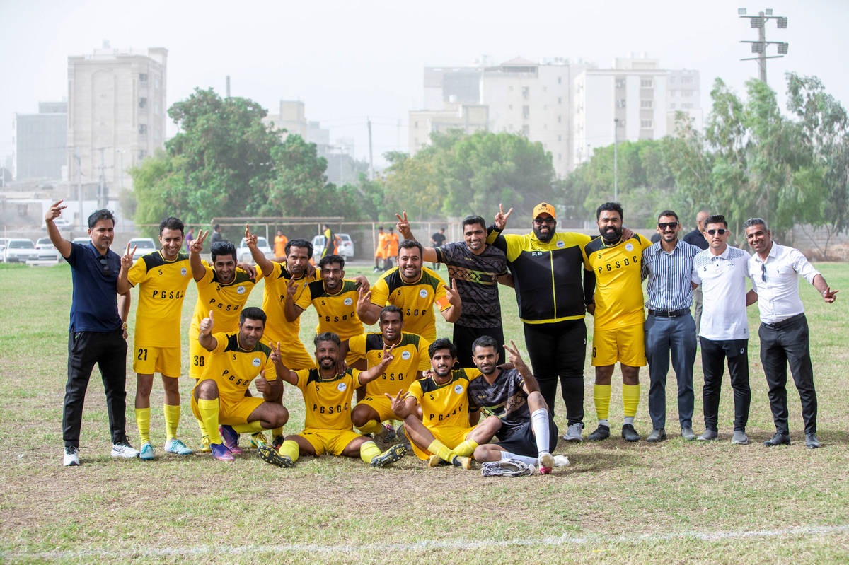 نفت ستاره خلیج فارس قهرمان فوتبال ۷ نفره کارگری استان هرمزگان شد‎