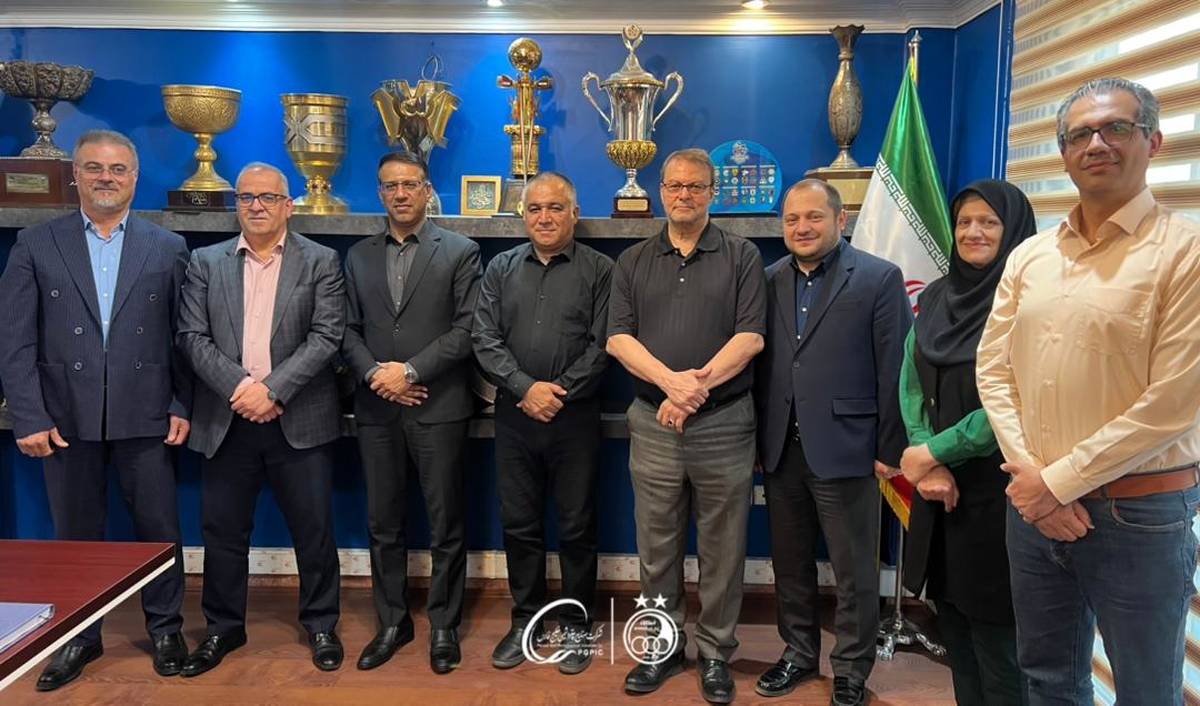 بازدید رییس هیئت مدیره گروه صنایع پتروشیمی خلیج‌فارس از باشگاه استقلال