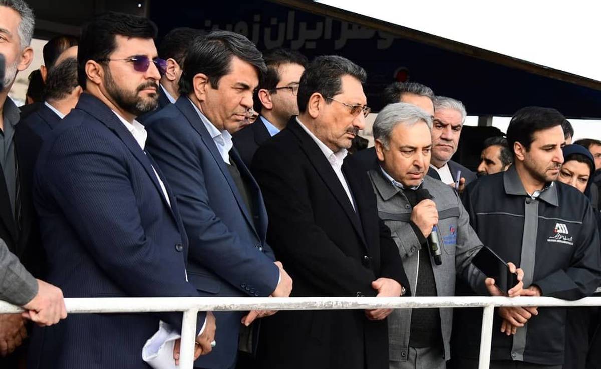  بازدید وزیر صمت از شرکت  گهرزمین