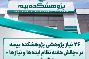 پژوهشکده بیمه ۲۶ نیاز پژوهشی را در «چالش هفته نظام ایده‌ها و نیازها» ارائه کرد