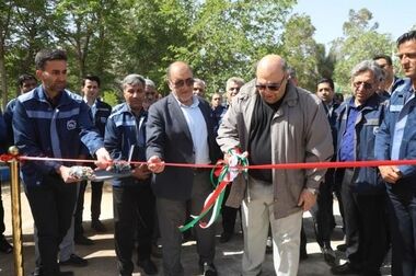 بازدید مشترک مسئولان سنگ آهن و بهداشت بافق از پروژه های سلامت محور