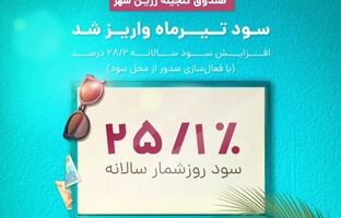 واریز سود دوره تیرماه 1403 صندوق گنجینه زرین شهر