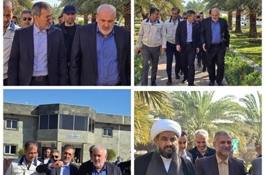 بازدید مدیرعامل هلدینگ صبا انرژی از شرکت صبا فولاد خلیج فارس