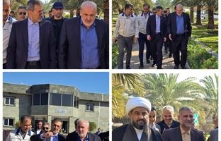بازدید وزیر نیرو از فجر انرژی خلیج‌فارس/ تعامل برای کمک فجر به کاهش ناترازی و ورود به بورس انرژی