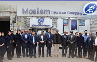 بازدید میدانی رئیس‌کل بیمه مرکزی از شعبه بیمه معلم در اراک