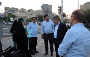 استمرار بازدیدهای میدانی با عنوان طرح قدم به قدم شهردار منطقه ۴ تهران برای بررسی مشکلات محلات