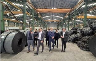 سفر مدیر بانکداری شرکتی و توسعه کسب و کار بانک صنعت و معدن به استان خوزستان و بازدید از چندین واحد تولیدی