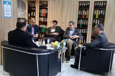 حضور مدیرعامل بیمه نوین در نمایشگاه صنعت تهران