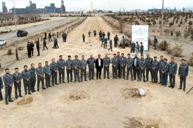 دریافت تندیس جایزه ملی مدیریت انرژی توسط شرکت توسعه آهن و فولاد گل‌گهر