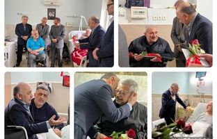 دیدار نوروزی مدیر عامل بیمه دی از مرکز ضایعه نخاعی امام علی مازندران