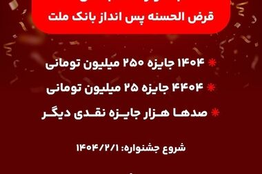 برگزاری مزایده عمومی املاک مازاد بانک ملت
