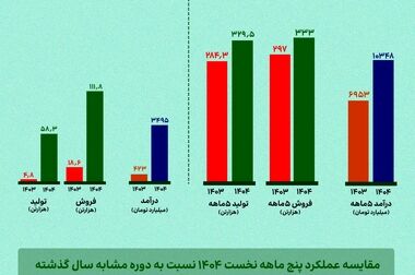 جهش ۵۱ درصدی درآمد تجمیعی ارفع از ابتدای سال