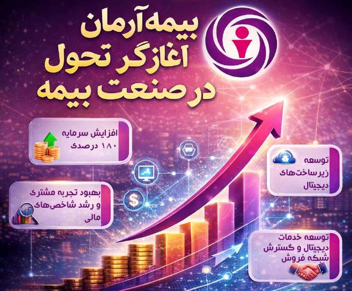 بیمه آرمان آغازگر تحول در صنعت بیمه