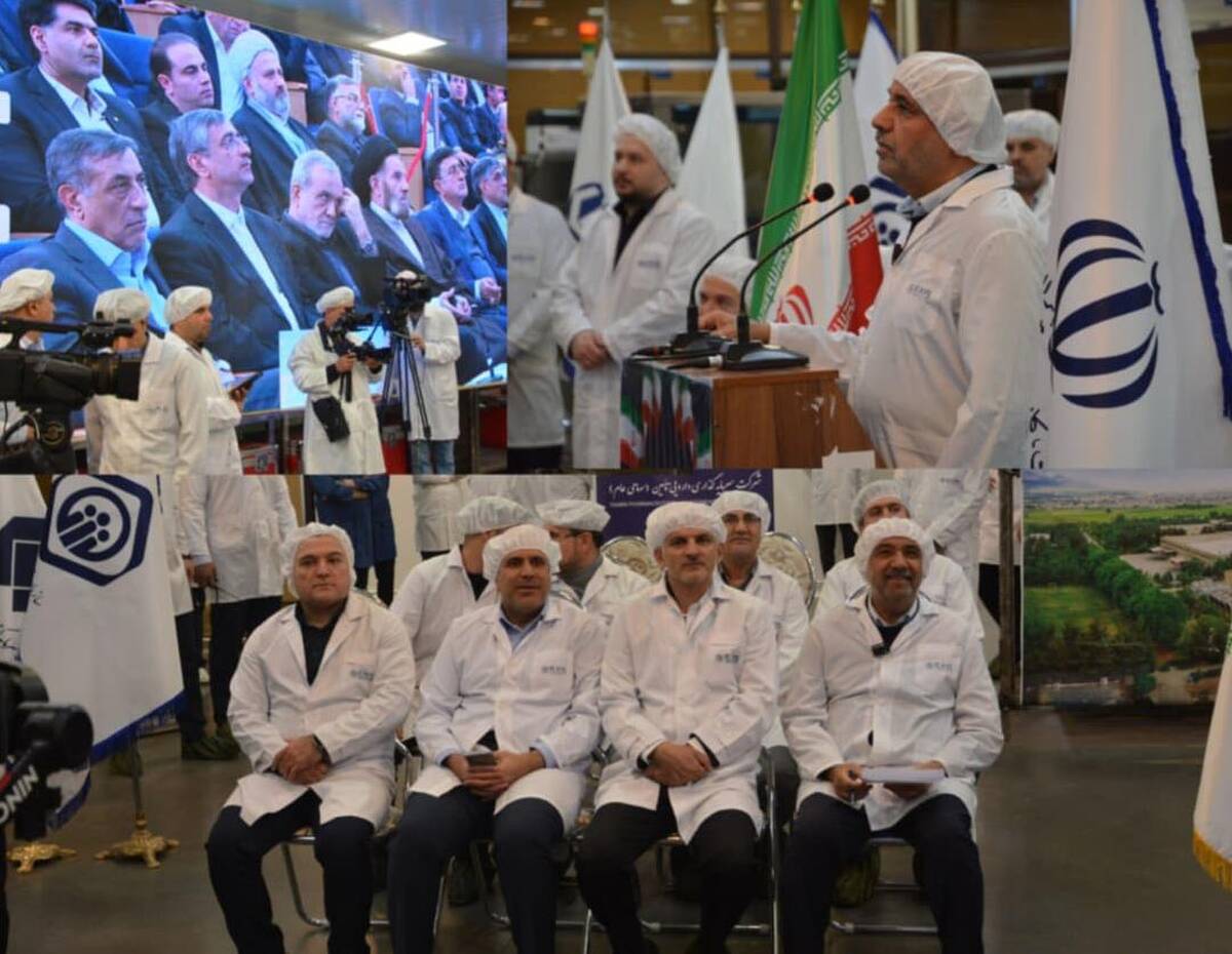 در سفر رئیس‌جمهور به لرستان؛ خط تولید تزریقی اکسیر افتتاح شد